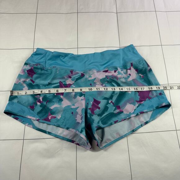 Rabbit Running Shorts Womens Small Blue Catch Me If You Can 2.5" Athletic Sport - Picture 9 of 12